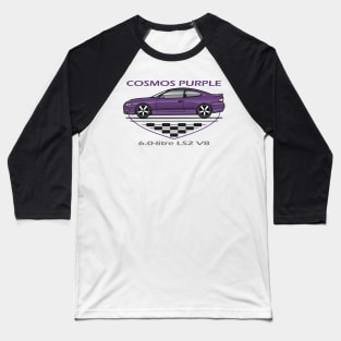 Cosmos Purple Baseball T-Shirt